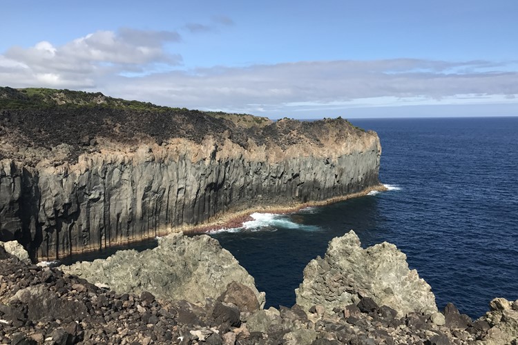 Terceira - čedičové pobřeží