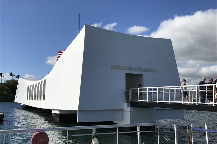 O´ahu - Pearl Harbor - Arizona memoriál 