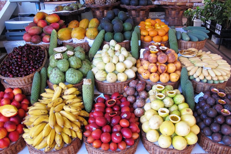 Mercado dos Lavradores - místní ovoce
