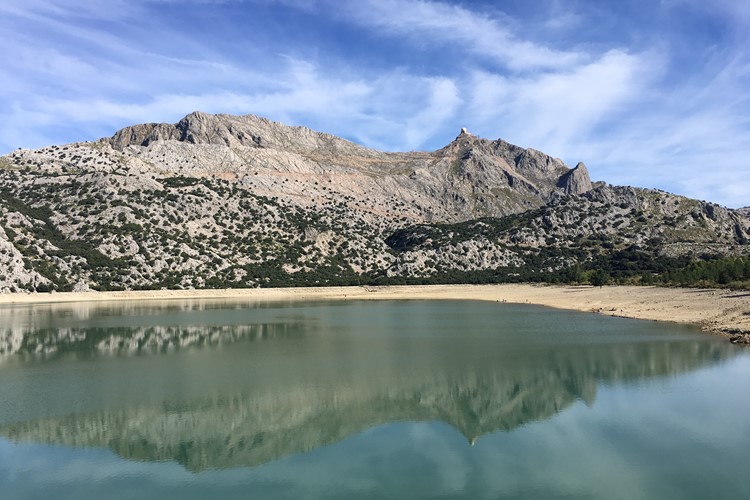 jezero Cubér a Puig Major