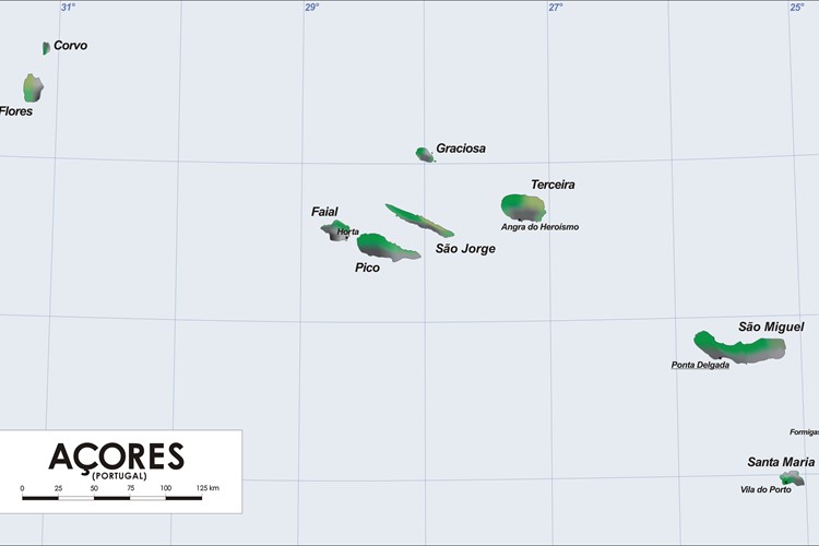Azores-map