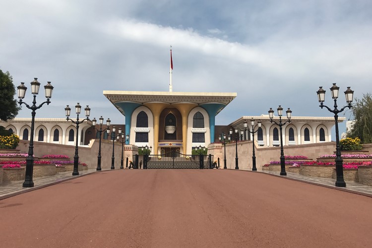 Muscat - sultánův palác
