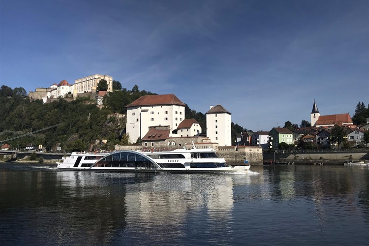 1. den - Passau Dunaj