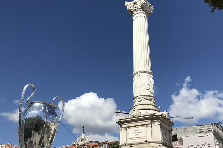 Lisabon - náměstí Rossio