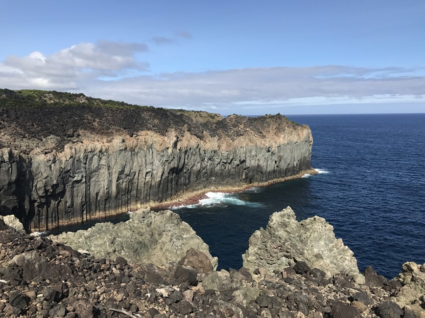 Terceira - čedičové pobřeží