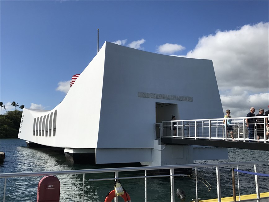O´ahu - Pearl Harbor - Arizona memoriál 