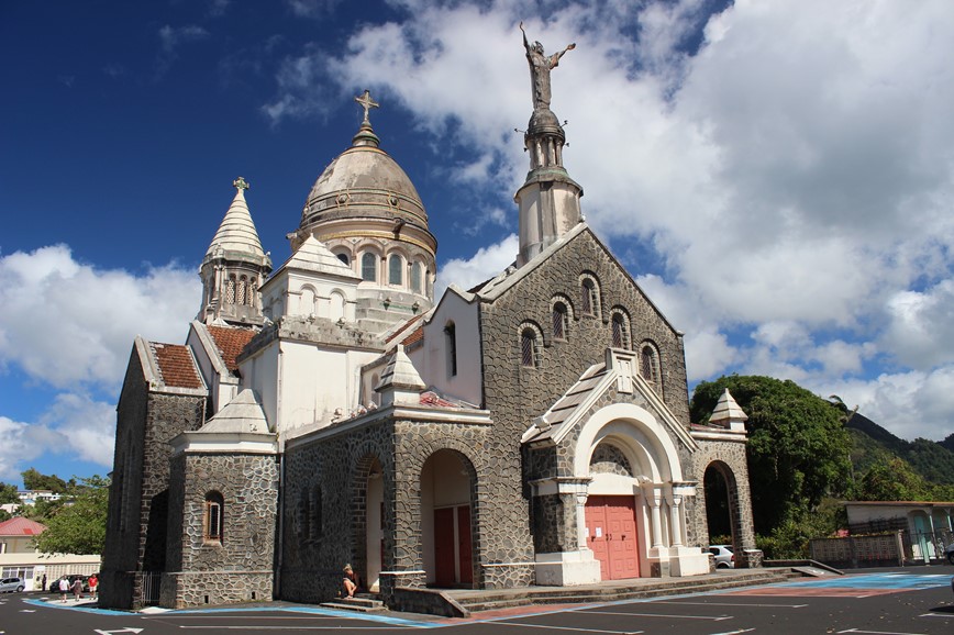 Martinik - Bazilika Sacre Coeur