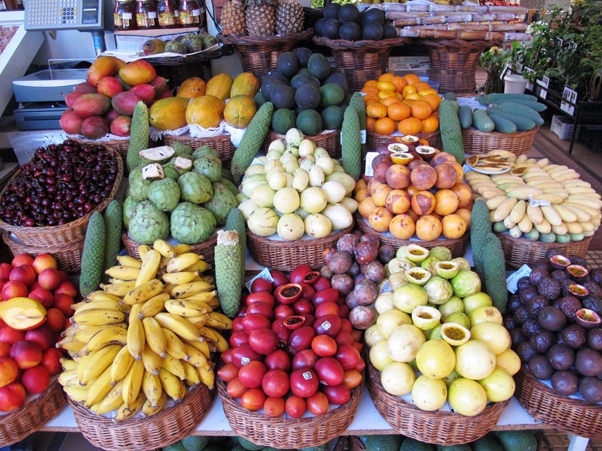 Mercado dos Lavradores - místní ovoce