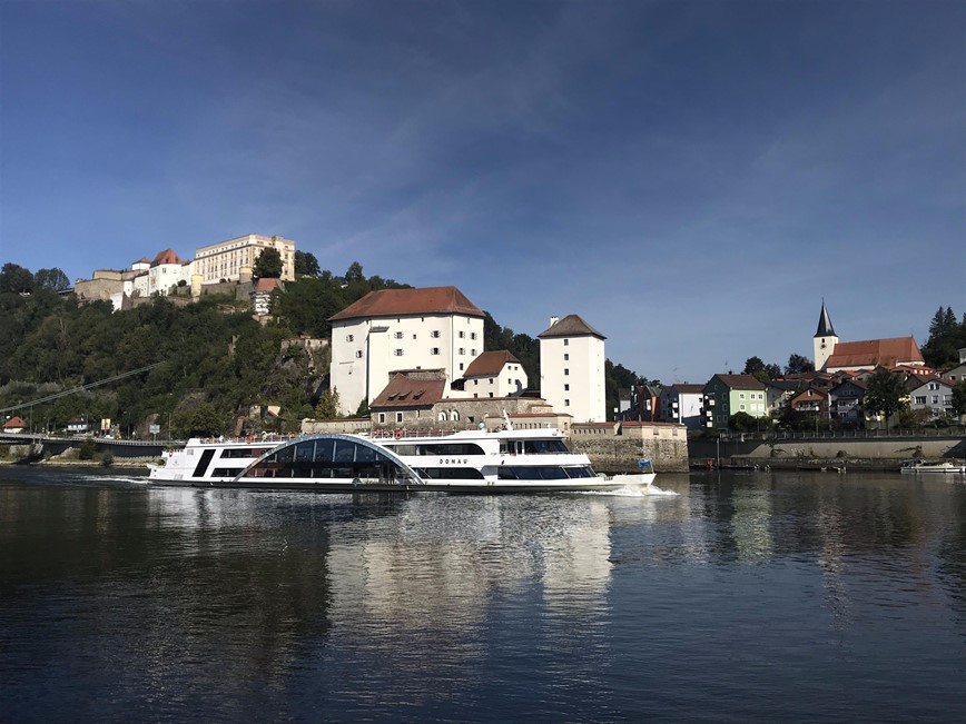 1. den - Passau Dunaj