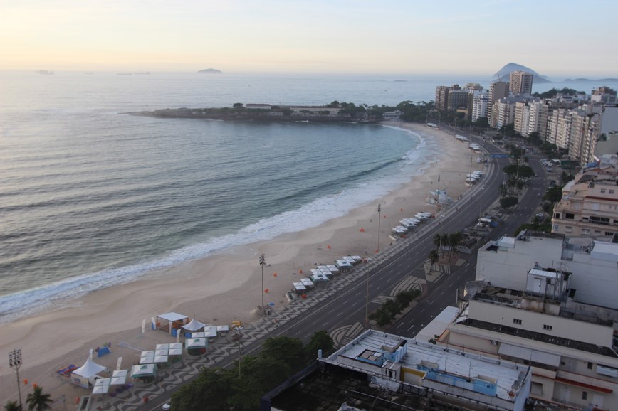 pláž Copacabana