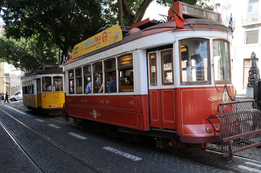 8. den - Lisabon - tramvaje